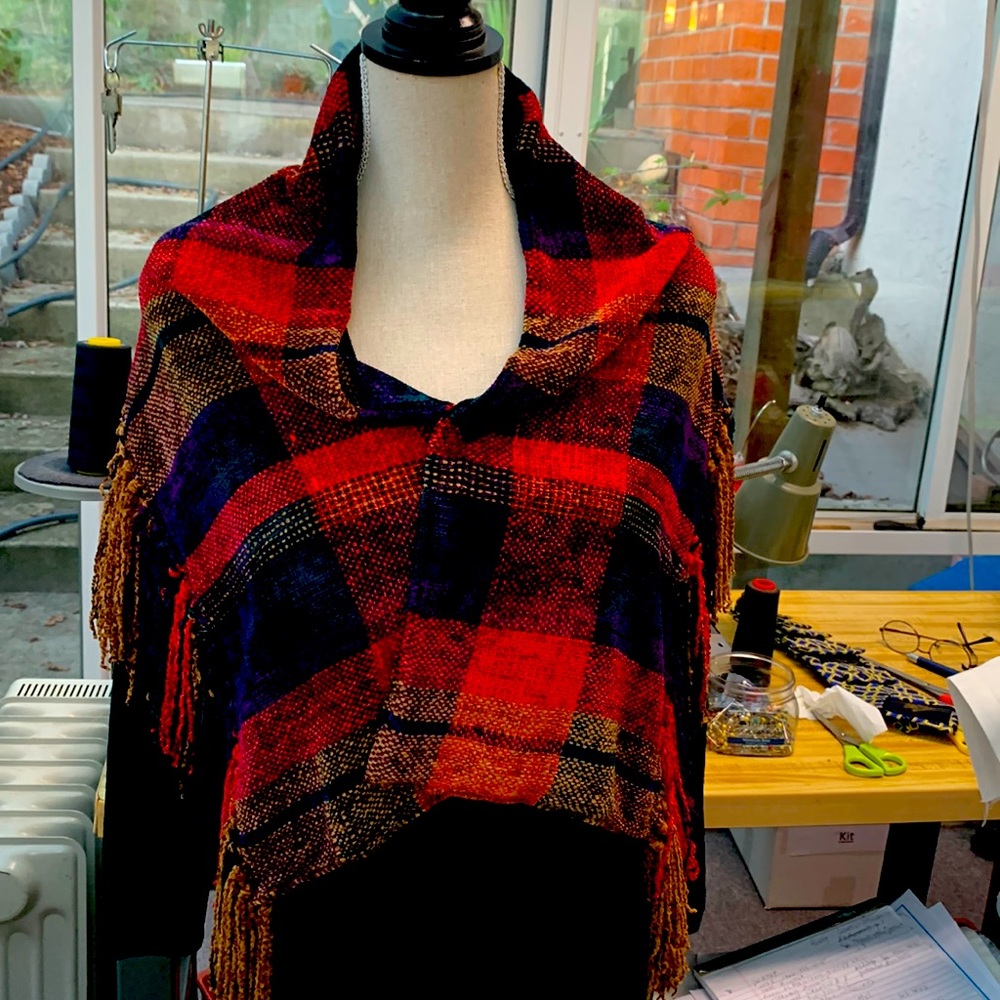 Rayon Chenille Wrap In Vibrant Colors